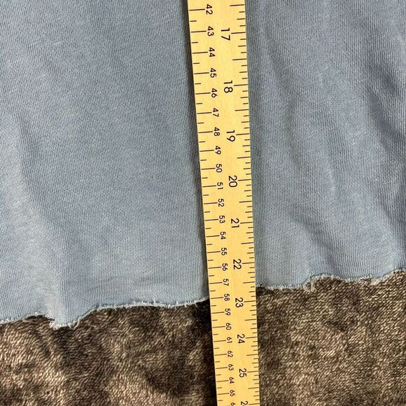 James Perse Pullover Hoodie Sweatshirt Supima Cotton Lightweight Raw Hem 1 NWT - Picture 8 of 11